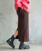 【ベイフロー/BAYFLOW】の【HEREIAM】スポーティーリブスカート2.0 人気、トレンドファッション・服の通販 founy(ファニー) ファッション Fashion レディースファッション WOMEN スカート Skirt タイツ Tights ポケット Pocket レギンス Leggings 冬 Winter 定番 Standard thumbnail ダークブラウン58|ID: prp329100004561667 ipo3291000000032254623