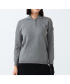 【その他のブランド/Other】のWOMEN B.G.THREE / ALL-TIME ロングスリーブ ニットポロシャツ GREY|ID: prp329100004561668 ipo3291000000032254622