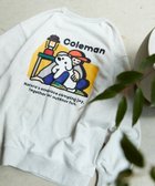 【フリークスストア/FREAK'S STORE】のColeman×matsui×FREAK S STORE 別注 コールマン matsui hug バックプリント クルーネック スウェット 24AW ライトグレー|ID: prp329100004561687 ipo3291000000032254779
