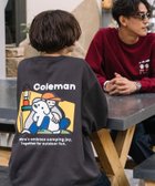 【フリークスストア/FREAK'S STORE】のColeman×matsui×FREAK S STORE 別注 コールマン matsui hug バックプリント クルーネック スウェット 24AW チャコールグレー|ID: prp329100004561687 ipo3291000000032254783