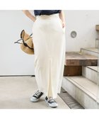 【ルージュヴィフラクレ/Rouge vif la cle】のウエスト切り替えスリットスカート 人気、トレンドファッション・服の通販 founy(ファニー) ファッション Fashion レディースファッション WOMEN スカート Skirt おすすめ Recommend スリット Slit プリーツ Pleats thumbnail アイボリー|ID: prp329100004561703 ipo3291000000032327583