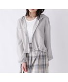 【レピピアルマリオ/repipi armario / KIDS】の【UVカット】スパンボイルショートパーカー 人気、トレンドファッション・服の通販 founy(ファニー) ファッション Fashion キッズファッション Fashion for Kids おすすめ Recommended / Our Picks ショート Short, Short Length ドローコード Drawcord, Drawstring Cord ボトム Bottoms, Lower Wear 夏 Summer 春 Spring S/S・春夏 SS, Spring/Summer, Warm Season thumbnail グレー12|ID: prp329100004561705 ipo3291000000032710600