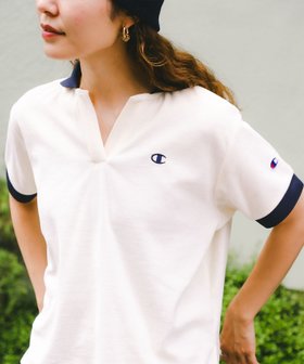【ビームス ウイメン/BEAMS】の【別注】Champion / ポロシャツ 人気、トレンドファッション・服の通販 founy(ファニー) ファッション Fashion レディースファッション Fashion for Women トップス・カットソー Cut & Sew Tops シャツ・ブラウス・オフィスカジュアル Elegant Blouses & Button-Ups ポロシャツ・きれいめカジュアル Smart-Casual Polo Tops 春 Spring シンプル Simple, Minimal タオル Towel, Bath Towel デニム Denim, Jeans Material トレンド Trend, Trending Now プリーツ Pleats, Pleated ベロア Velour, Soft Velvet ボーダー Border, Stripe ポロシャツ Polo Shirt, Collared Tee 別注 Limited Edition, Custom Order 無地 Plain, Solid Color ワイド Wide, Wide Fit S/S・春夏 SS, Spring/Summer, Warm Season おすすめ Recommended / Our Picks 夏 Summer 2025年 2025 2025春夏・S/S Spring/Summer 2025 SS25 |ID:prp329100004561707