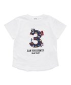 【その他のブランド/Other】の【お揃い/接触冷感】総柄ナンバリングカウントパッチTシャツ(80~130cm) ホワイト|ID: prp329100004561713 ipo3291000000032986523