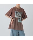 【レプシィム ローリーズファーム/LEPSIM LOWRYS FARM】の切り替えリメイク風ロゴT 人気、トレンドファッション・服の通販 founy(ファニー) ファッション Fashion レディースファッション Fashion for Women おすすめ Recommended / Our Picks スラックス Slacks, Dress Pants トレンド Trend, Trending Now リメイク Remake, Reconstructed 人気 Popular, Best Seller thumbnail ブラウン58|ID: prp329100004561740 ipo3291000000033835977