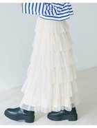 【コカ/COCA】のチュールティアードスカート Ivory|ID: prp329100004561742 ipo3291000000032606016