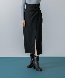 【センスオブプレイス/SENSE OF PLACE by URBAN RESEARCH】のボタンディテールスカート 人気、トレンドファッション・服の通販 founy(ファニー) ファッション Fashion レディースファッション WOMEN スカート Skirt 2023年 2023 2023-2024秋冬・A/W Aw/Autumn/Winter//Fw/Fall-Winter/2023-2024 冬 Winter おすすめ Recommend コンパクト Compact セーター Sweater A/W・秋冬 Aw・Autumn/Winter・Fw・Fall-Winter |ID:prp329100004561748