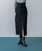 【センスオブプレイス/SENSE OF PLACE by URBAN RESEARCH】のボタンディテールスカート 人気、トレンドファッション・服の通販 founy(ファニー) ファッション Fashion レディースファッション WOMEN スカート Skirt 2023年 2023 2023-2024秋冬・A/W Aw/Autumn/Winter//Fw/Fall-Winter/2023-2024 冬 Winter おすすめ Recommend コンパクト Compact セーター Sweater A/W・秋冬 Aw・Autumn/Winter・Fw・Fall-Winter thumbnail BLACK|ID: prp329100004561748 ipo3291000000032255188