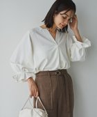 【コーエン/COEN】のイージージョーゼットスキッパーカットソー OFF WHITE|ID: prp329100004561756 ipo3291000000032255275