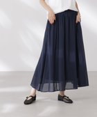 【ナノ ユニバース/nano universe】のウエストゴムギャザーシアースカート(セットアップ可) 人気、トレンドファッション・服の通販 founy(ファニー) ファッション Fashion レディースファッション WOMEN セットアップ Setup スカート Skirt ウォッシャブル Washable エアリー Airy 春 Spring ギャザー Gather シアー Sheer セットアップ Set Up フレア Flare ボトム Bottom リラックス Relax 夏 Summer 2025年 2025 2025春夏・S/S Ss,Spring/Summer,2025 thumbnail D.ネイビー1|ID: prp329100004561763 ipo3291000000032255341
