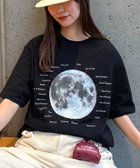 【チャオパニックティピー/CIAOPANIC TYPY】の【WEB限定】ムーンクレーターロゴプリントTee 人気、トレンドファッション・服の通販 founy(ファニー) ファッション Fashion レディースファッション WOMEN インナー Inner 春 Spring ジャケット Jacket スラックス Slacks デニム Denim トレンド Trend フロント Front プリント Print S/S・春夏 Ss・Spring/Summer おすすめ Recommend 夏 Summer thumbnail ブラック|ID: prp329100004561768 ipo3291000000032255370