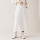 【ルージュヴィフラクレ/Rouge vif la cle】の【XSサイズ展開】 デザインベルトトラペーズスカート ホワイト|ID: prp329100004561835 ipo3291000000032255777