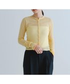 【アーバンリサーチ/URBAN RESEARCH】の『MADE IN JAPAN』シアーテレコショートカーディガン BUTTER|ID: prp329100004561845 ipo3291000000032255844