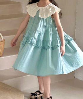 【アイモハ/aimoha / KIDS】の【aimoha-KIDS-】ノースリーブワンピース 人気、トレンドファッション・服の通販 founy(ファニー) ファッション Fashion キッズファッション KIDS Children’s Clothing ワンピース Dress/Kids カーディガン Cardigan サンダル Sandals シューズ Shoes ノースリーブ No Sleeve バレエ Ballet フォーマル Formal フラワー Flower フリル Frills レース Race エレガント 上品 Elegant |ID:prp329100004561919