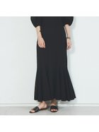 【ルージュヴィフラクレ/Rouge vif la cle】の【セットアップ対応】リネンマーメイドスカート ブラック|ID: prp329100004561944 ipo3291000000032256379