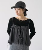 【フリークスストア/FREAK'S STORE】のワッフル ロンTビスチェセット 25SS ブラック|ID: prp329100004561965 ipo3291000000032256495
