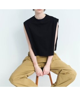 【ノーク/N.O.R.C】のショルダータックトップス【クールスムース】 人気、トレンドファッション・服の通販 founy(ファニー) ファッション Fashion レディースファッション Ladies' Fashion Online トップス・カットソー Tops/Tshirt カットソー Cut And Sew ショルダー Shoulder トレンド Trend ノースリーブ No Sleeve ボックス Box 夏 Summer |ID:prp329100004561974