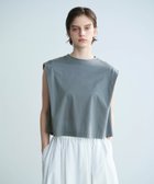 【ノーク/N.O.R.C】のショルダータックトップス【クールスムース】 人気、トレンドファッション・服の通販 founy(ファニー) ファッション Fashion レディースファッション Ladies' Fashion Online トップス・カットソー Tops/Tshirt カットソー Cut And Sew ショルダー Shoulder トレンド Trend ノースリーブ No Sleeve ボックス Box 夏 Summer thumbnail チャコール|ID: prp329100004561974 ipo3291000000032607002