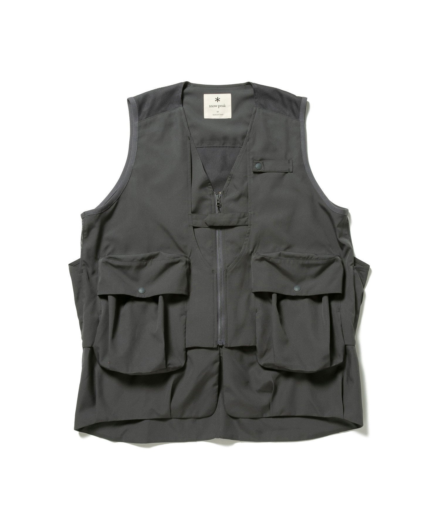 【スノーピーク/SNOW PEAK】のInsect Shield Mesh Vest インテリア・キッズ・メンズ・レディースファッション・服の通販 founy(ファニー) 　ファッション　Fashion　レディースファッション　WOMEN　アウター　Coat Outerwear　トップス・カットソー　Tops/Tshirt　ベスト/ジレ　Gilets/Vests　アウトドア　Outdoor　春　Spring　スマート　Smart　ドット　Dot　定番　Standard　ベスト　Vest　ポケット　Pocket　メッシュ　Mesh　ループ　Loop　S/S・春夏　Ss・Spring/Summer　夏　Summer　2025年　2025　2025春夏・S/S　Ss,Spring/Summer,2025　CHARCOAL|ID: prp329100004561984 ipo3291000000032431688
