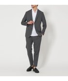 【ビューティ&ユース ユナイテッドアローズ/BEAUTY&YOUTH / UNITED ARROWS / MEN】の【WEB限定 WARDROBE SMART】グリッドメッシュ セットアップ/ジャケット イージーパンツ DK.GRAY|ID: prp329100004562368 ipo3291000000032764372