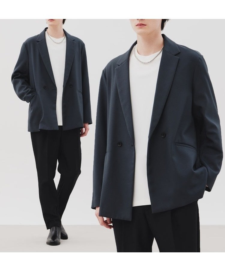 【ティーケー/tk TAKEO KIKUCHI / MEN】のアソートセットアップ インテリア・キッズ・メンズ・レディースファッション・服の通販 founy(ファニー) 　ファッション　Fashion　メンズファッション　Men's Style Online　セットアップ　Setup/Men　インナー　Inner　カットソー　Cut And Sew　カーディガン　Cardigan　シンプル　Simple　ジャケット　Jacket　ストレッチ　Stretch　スラックス　Slacks　セットアップ　Set Up　ダブル　Double　バランス　Balance　フィット　Fit　ポケット　Pocket　夏　Summer　エレガント 上品　Elegant　ビジネス 仕事 通勤　Business　ダークグリーン|ID: prp329100004562412 ipo3291000000032701485