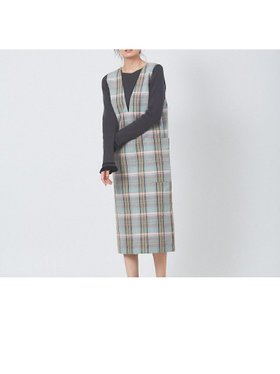 【カリテ/qualite】のブライトチェックワンピース 人気、トレンドファッション・服の通販 founy(ファニー) ファッション Fashion レディースファッション Fashion for Women ワンピース Dresses おすすめ Recommended / Our Picks インナー Innerwear シンプル Simple, Minimal ジャケット Jacket, Outerwear チェック Check, Plaid, Tartan ブライト Bright, Shiny ポケット Pocket, Pocket Detail エレガント 上品 Elegant 春 Spring |ID:prp329100004562437