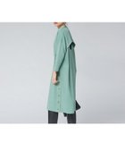 【ルージュヴィフラクレ/Rouge vif la cle】の【WEB限定】バックデザインサックワンピース 人気、トレンドファッション・服の通販 founy(ファニー) ファッション Fashion レディースファッション WOMEN ワンピース Dress おすすめ Recommend インナー Inner カットソー Cut And Sew スリット Slit ボトム Bottom thumbnail グリーン|ID: prp329100004562441 ipo3291000000032260388