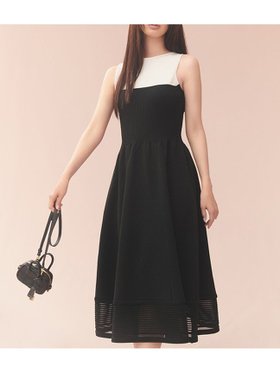 【フレイ アイディー/FRAY I.D】のシアーヘムラインニットワンピース 人気、トレンドファッション・服の通販 founy(ファニー) ファッション Fashion レディースファッション Ladies' Fashion Online ワンピース Dress ニットワンピース Knit Dresses シアー Sheer ストレッチ Stretch ヘムライン Hemline ボーダー Border ランダム Random エレガント 上品 Elegant 夏 Summer |ID:prp329100004562470