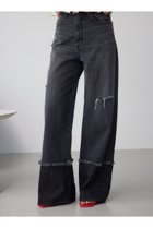 【アズール バイ マウジー/AZUL by moussy】のAZUL DENIM スウィッチングバイカラーデニム 人気、トレンドファッション・服の通販 founy(ファニー) ファッション Fashion レディースファッション Fashion for Women おすすめ Recommended / Our Picks シンプル Simple, Minimal ストレッチ Stretch, Stretchy Fabric デニム Denim, Jeans Material 春 Spring thumbnail L/BLK1|ID: prp329100004562518 ipo3291000000032720963