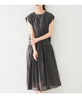 【アンタイトル/UNTITLED】の綿シルクワンピース 人気、トレンドファッション・服の通販 founy(ファニー) ファッション Fashion レディースファッション WOMEN ワンピース Dress エレガント 上品 Elegant シアー Sheer シルク Silk ジャケット Jacket ブルゾン Blouson ポケット Pocket 羽織 Haori |ID:prp329100004562560