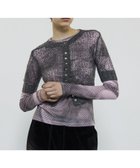 【メゾンスペシャル/MAISON SPECIAL】の2way Sheer Mohair Half Sleeve Knitwear GRY|ID: prp329100004562607 ipo3291000000032261475