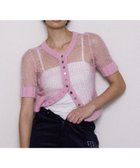 【メゾンスペシャル/MAISON SPECIAL】の2way Sheer Mohair Half Sleeve Knitwear PNK|ID: prp329100004562607 ipo3291000000032261483