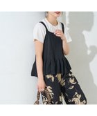 【フリークスストア/FREAK'S STORE】のサマー ニット フリル チュニック キャミ セット Tシャツ【限定展開】 25SS ブラック|ID: prp329100004562643 ipo3291000000032261776