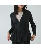 【ジャイロ/JAYRO】のストレッチツイルノーカラージャケット 人気、トレンドファッション・服の通販 founy(ファニー) ファッション Fashion レディースファッション WOMEN アウター Coat Outerwear ジャケット Jackets ノーカラージャケット No Collar Leather Jackets おすすめ Recommend ウォッシャブル Washable ジャケット Jacket ストレッチ Stretch セットアップ Set Up ツイル Twill フロント Front ポケット Pocket 夏 Summer 春 Spring S/S・春夏 Ss・Spring/Summer ビジネス 仕事 通勤 Business thumbnail ブラック(01)|ID: prp329100004562675 ipo3291000000032262168