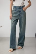 【アズール バイ マウジー/AZUL by moussy】の【堀田茜さん着用アイテム】AZUL DENIM ハイウエストワイドデニム BLU|ID: prp329100004562676 ipo3291000000032720150