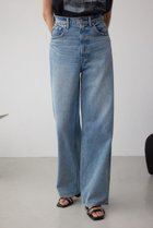 【アズール バイ マウジー/AZUL by moussy】の【堀田茜さん着用アイテム】AZUL DENIM ハイウエストワイドデニム L/BLU1|ID: prp329100004562676 ipo3291000000032720151