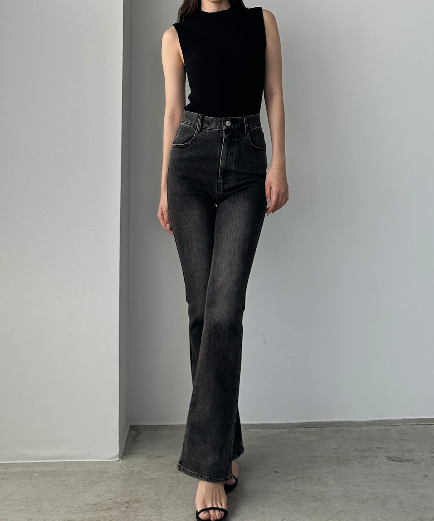 【ジュノア/JUNOAH】のLouere ストレッチフレアデニムパンツ 人気、トレンドファッション・服の通販 founy(ファニー) 　ファッション　Fashion　レディースファッション　Fashion for Women　パンツ　Pants & Trousers　デニムパンツ・ジーンズ・美脚デニム　Denim Jeans & Pants　 other-1|ID: prp329100004562677 ipo3291000000032734703