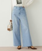 【ベイフロー/BAYFLOW】のウエストゴム・脚長効果抜群!! ベーシックワイドデニム 人気、トレンドファッション・服の通販 founy(ファニー) ファッション Fashion レディースファッション WOMEN おすすめ Recommend ストレッチ Stretch デニム Denim フィット Fit ワイド Wide 定番 Standard 春 Spring thumbnail サックス85|ID: prp329100004562682 ipo3291000000032262329