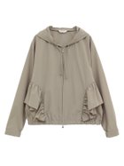 【ピンクハウス/PINK HOUSE】の『雨を楽しむ』タフタブルゾン 人気、トレンドファッション・服の通販 founy(ファニー) ファッション Fashion レディースファッション WOMEN アウター Coat Outerwear ブルゾン Blouson/Jackets ギャザー Gather 傘 Umbrella ショルダー Shoulder ストレッチ Stretch タフタ Taffeta ティアードスカート Tiered Skirt ドロップ Drop バケツ Bucket フィット Fit フェミニン Feminine フリル Frills ブルゾン Blouson ポケット Pocket ヨーク Yoke thumbnail ベージュ|ID: prp329100004562684 ipo3291000000032262346