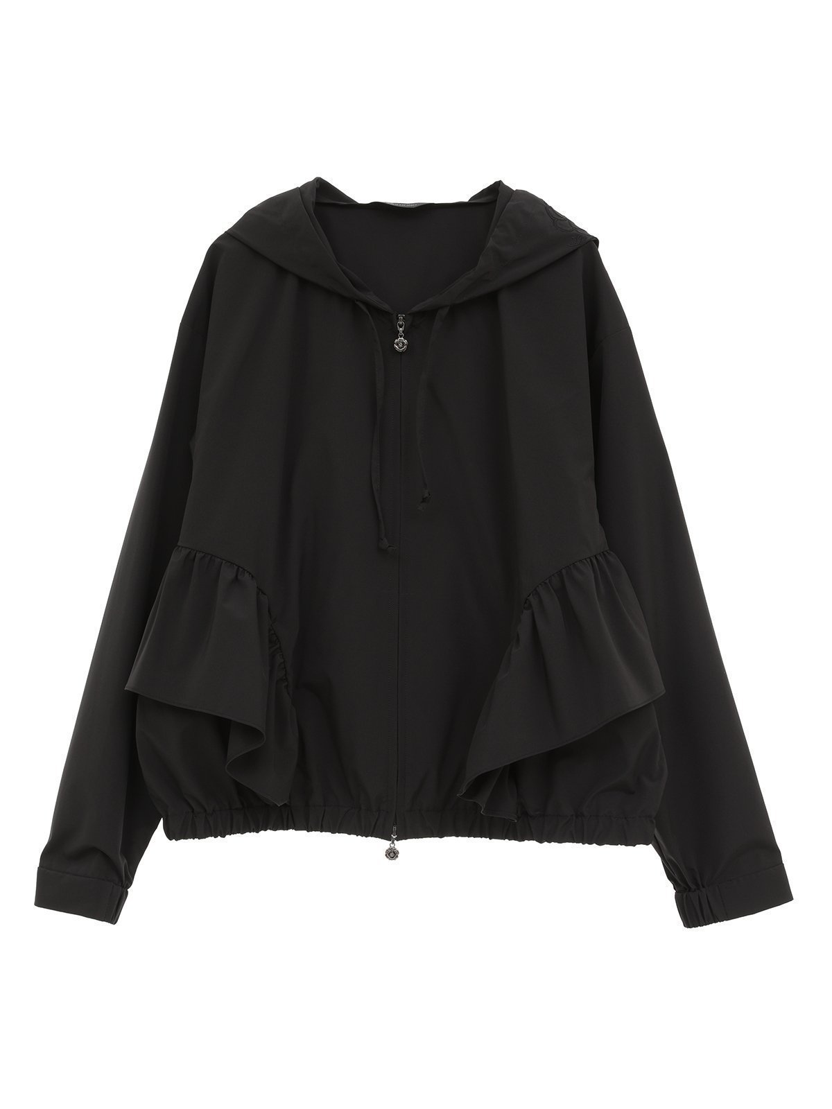【ピンクハウス/PINK HOUSE】の『雨を楽しむ』タフタブルゾン インテリア・キッズ・メンズ・レディースファッション・服の通販 founy(ファニー) 　ファッション　Fashion　レディースファッション　WOMEN　アウター　Coat Outerwear　ブルゾン　Blouson/Jackets　ギャザー　Gather　傘　Umbrella　ショルダー　Shoulder　ストレッチ　Stretch　タフタ　Taffeta　ティアードスカート　Tiered Skirt　ドロップ　Drop　バケツ　Bucket　フィット　Fit　フェミニン　Feminine　フリル　Frills　ブルゾン　Blouson　ポケット　Pocket　ヨーク　Yoke　クロ|ID: prp329100004562684 ipo3291000000032262348