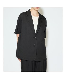 【マーコート/MARcourt】のMIDIUMISOLID for Ladies ハーフスリーブテーラードジャケット 人気、トレンドファッション・服の通販 founy(ファニー) ファッション Fashion レディースファッション WOMEN アウター Coat Outerwear ジャケット Jackets テーラードジャケット Tailored Jackets おすすめ Recommend インナー Inner ジャケット Jacket ストレッチ Stretch セットアップ Set Up テーラード Tailored ポケット Pocket ロング Long ワイド Wide ビジネス 仕事 通勤 Business 夏 Summer 無地 Plain Color |ID:prp329100004562695