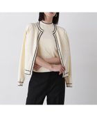 【エヌ ナチュラルビューティーベーシック/N.Natural Beauty basic】のバイカラーカーディガンセット 人気、トレンドファッション・服の通販 founy(ファニー) ファッション Fashion レディースファッション WOMEN トップス・カットソー Tops/Tshirt カーディガン Cardigans アンサンブル Ensemble カーディガン Cardigan デニム Denim フェミニン Feminine マニッシュ Mannish 半袖 Short Sleeve thumbnail クリーム×チャコール1|ID: prp329100004562701 ipo3291000000032262417