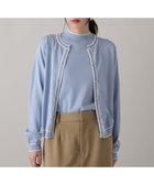 【エヌ ナチュラルビューティーベーシック/N.Natural Beauty basic】のバイカラーカーディガンセット 人気、トレンドファッション・服の通販 founy(ファニー) ファッション Fashion レディースファッション WOMEN トップス・カットソー Tops/Tshirt カーディガン Cardigans アンサンブル Ensemble カーディガン Cardigan デニム Denim フェミニン Feminine マニッシュ Mannish 半袖 Short Sleeve thumbnail ブルー×オフ|ID: prp329100004562701 ipo3291000000032262420