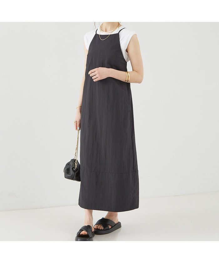 【ルージュヴィフラクレ/Rouge vif la cle】の撥水キャミワンピース インテリア・キッズ・メンズ・レディースファッション・服の通販 founy(ファニー) https://founy.com/ ファッション Fashion レディースファッション Fashion for Women ワンピース Dresses キャミソールワンピース Camisole Dresses キャミワンピース Cami Dress, Slip Dress リボン Ribbon, Bow |ID: prp329100004562717 ipo3291000000033647587