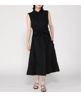 【バナナリパブリック ファクトリーストア/BANANA REPUBLIC FACTORY STORE】のBANANA REPUBLIC FACTORY STORE SL POPLIN CROSS WAIST MIDI 人気、トレンドファッション・服の通販 founy(ファニー) ファッション Fashion レディースファッション WOMEN カーディガン Cardigan ジャケット Jacket ノースリーブ No Sleeve ベーシック Basic リボン Ribbon エレガント 上品 Elegant |ID:prp329100004562728