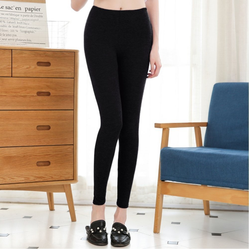 【ミニミニストア/miniministore】の薄手 レギンス 夏 涼しい レディース インテリア・キッズ・メンズ・レディースファッション・服の通販 founy(ファニー) 　ファッション　Fashion　レディースファッション　WOMEN　パンツ　Pants　レギンス　Leggings　ストレッチ　Stretch　定番　Standard　フィット　Fit　無地　Plain Color　レギンス　Leggings　楽ちん　Easy　おすすめ　Recommend　夏　Summer　ブラック*九分丈|ID: prp329100004562737 ipo3291000000032262707