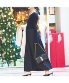 【ルージュヴィフラクレ/Rouge vif la cle】のスリーブフレアニット*布帛コンビワンピース 人気、トレンドファッション・服の通販 founy(ファニー) ファッション Fashion レディースファッション Fashion for Women ワンピース Dresses ギャザー Gathered, Ruffled コンビ Combo, Combination Style ドッキング Docking, Mixed Material フェミニン Feminine, Girly フレアースカート Flared Skirt, A-Line Skirt thumbnail ブラック|ID: prp329100004562753 ipo3291000000033649011