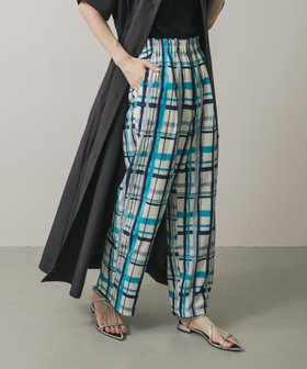 【センスオブプレイス/SENSE OF PLACE by URBAN RESEARCH】のチェックストレートパンツ 人気、トレンドファッション・服の通販 founy(ファニー) ファッション Fashion レディースファッション Fashion for Women パンツ Pants & Trousers 2025年 2025 2025春夏・S/S Spring/Summer 2025 SS25 サマー Summer, Summer Style シンプル Simple, Minimal ストレート Straight, Straight Cut チェック Check, Plaid, Tartan トレンド Trend, Trending Now 夏 Summer S/S・春夏 SS, Spring/Summer, Warm Season |ID:prp329100004562759