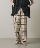 【センスオブプレイス/SENSE OF PLACE by URBAN RESEARCH】のチェックストレートパンツ 人気、トレンドファッション・服の通販 founy(ファニー) ファッション Fashion レディースファッション Fashion for Women パンツ Pants & Trousers 2025年 2025 2025春夏・S/S Spring/Summer 2025 SS25 サマー Summer, Summer Style シンプル Simple, Minimal ストレート Straight, Straight Cut チェック Check, Plaid, Tartan トレンド Trend, Trending Now 夏 Summer S/S・春夏 SS, Spring/Summer, Warm Season thumbnail BROWN|ID: prp329100004562759 ipo3291000000032721957