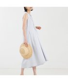 【カリテ/qualite】のリネンライクギャザーワンピース ライトブルー|ID: prp329100004562764 ipo3291000000033828532